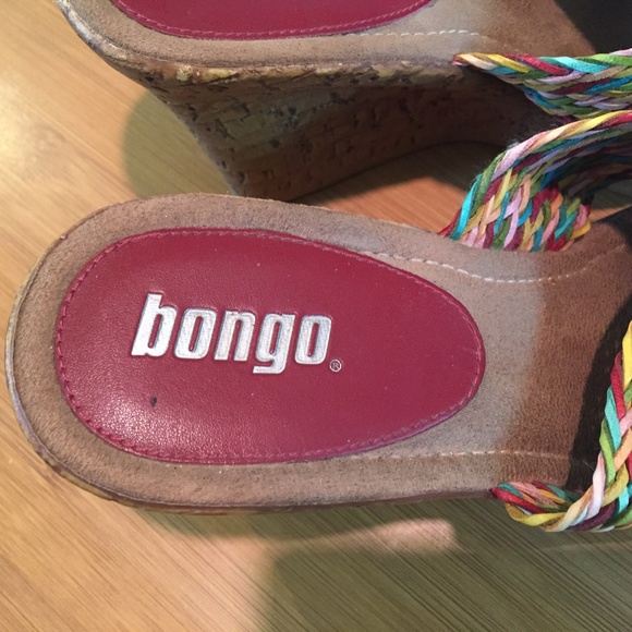 Vintage Bongo cork wedge. EUC. - Picture 7 of 8